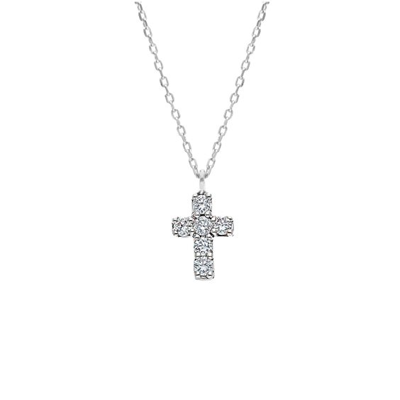 Collana Gioielleria Dossena  Donna in Oro Diamante 0.09 Ct 249205 - 249205